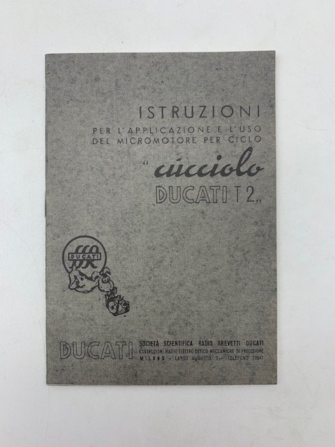 Istruzioni per l'applicazione e l'uso del micromotore per ciclo Cucciolo …
