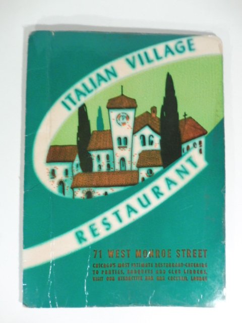 Italian Village Restaurant. Chicago's most intimate restaurant-catering to parties, banquets. …