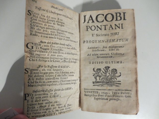 Jacobi Pontani e Societate Jesu progymnasmatum latinitatis, sive dialogorum selectorum. …