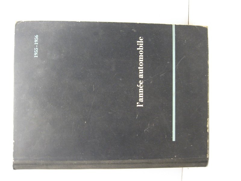 L'anne'e automobile 1955-1956