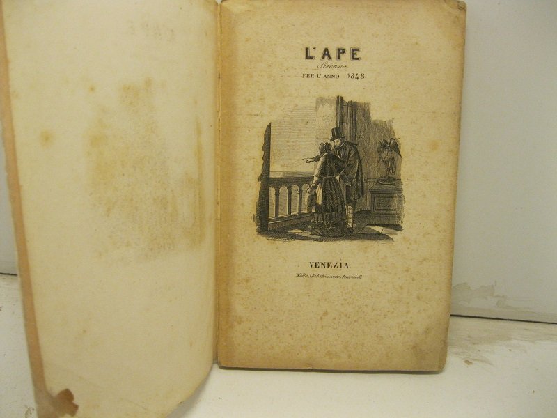 L'ape. Strenna per l'anno 1848