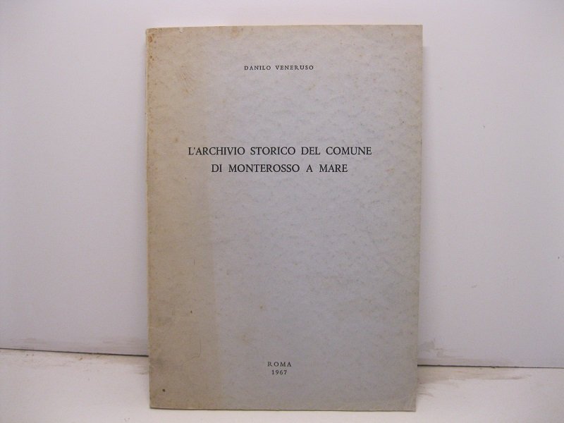L'archivio storico del comune di Monterosso a mare