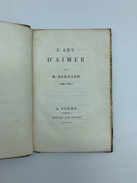 L'art d'aimer