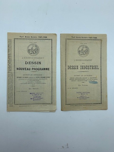 L'enseignement du dessin industriel. Extrait du Catalogue