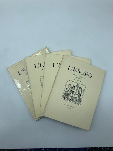 L'esopo rivista trimestrale di bibliofilia. Voll. n. 5 - 6 …