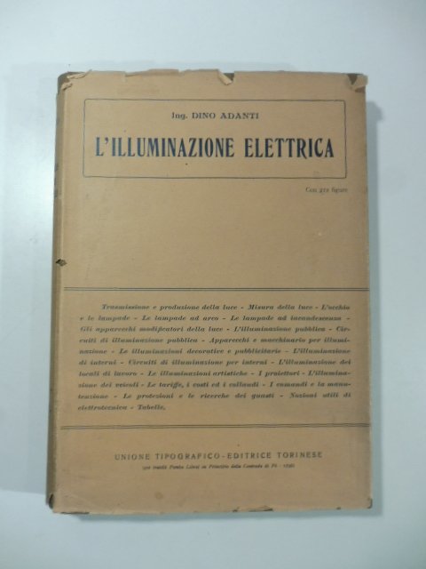 L'illuminazione elettrica