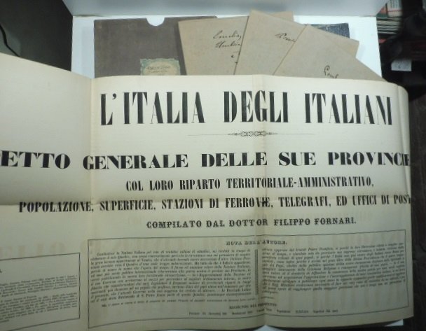 L'Italia degli italiani. Prospetto generale delle sue province e comuni …