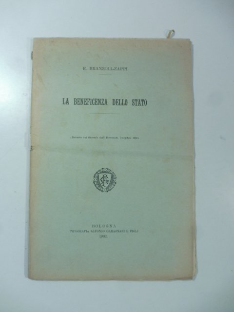 La beneficenza dello Stato