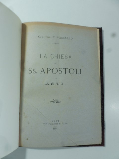 La Chiesa dei SS. Apostoli in Asti