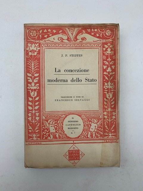 La concezione moderna dello stato nella sua formazione storico-filosofica