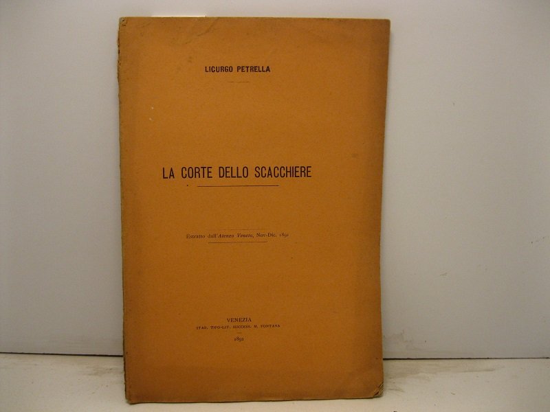 La corte dello scacchiere