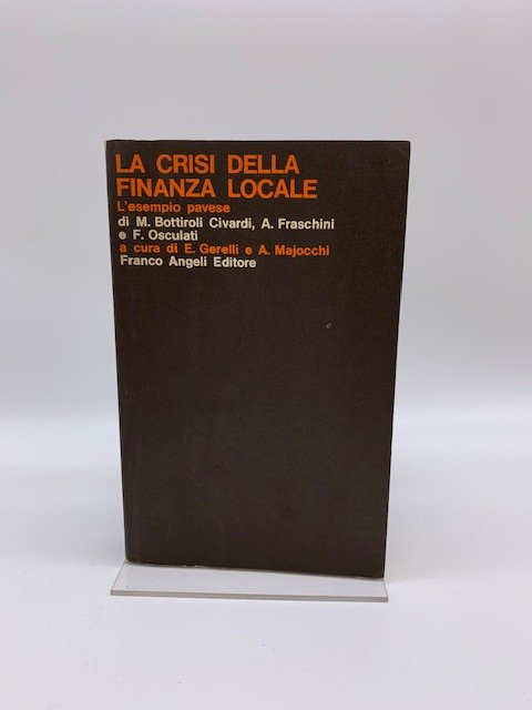 La crisi della finanza locale. L'esempio pavese