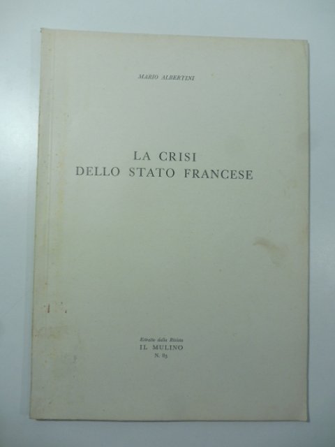 La crisi dello stato francese | Immagine principale