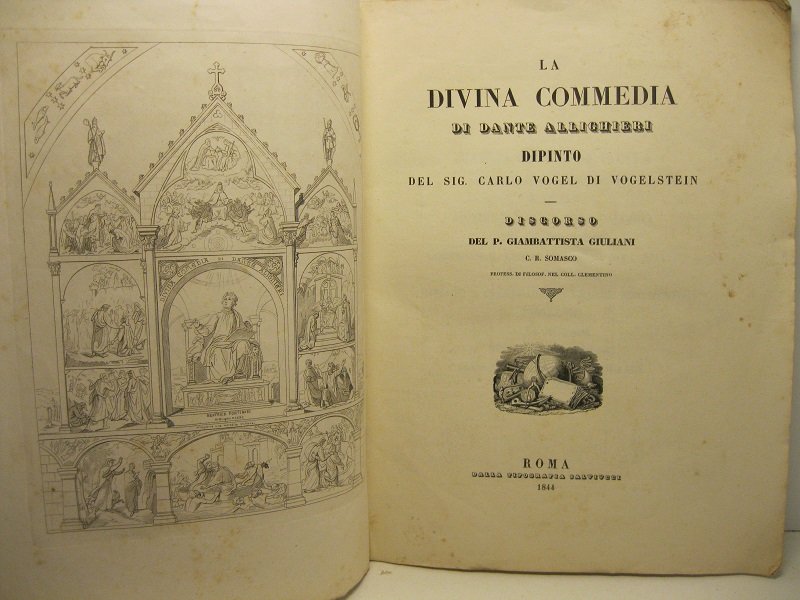 La Divina Commedia di Dante Allighieri dipinto dal Sig. Carlo …