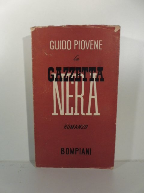 La gazzetta nera. Romanzo