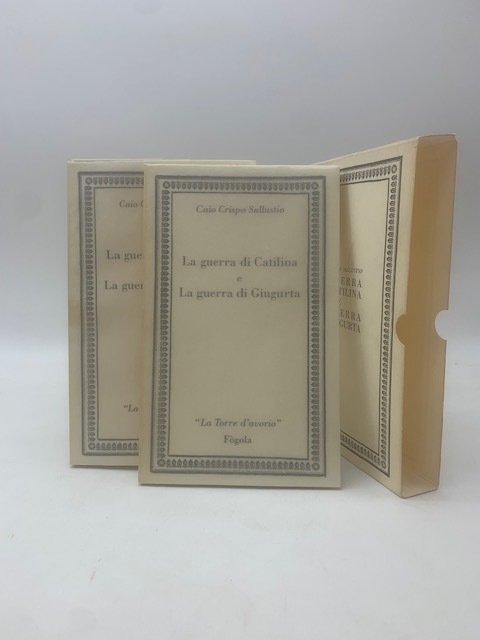 La guerra di Catalina e La guerra di Giugurta. | Immagine principale