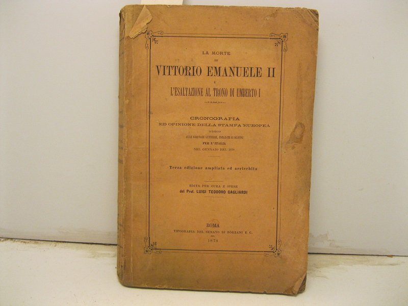 La morte di Vittorio Emanuele II e l'esaltazione al trono … | Immagine principale
