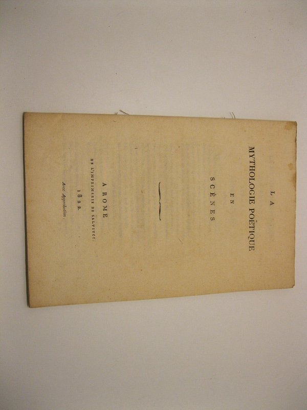 La mythologie poetique en scenes | Immagine principale