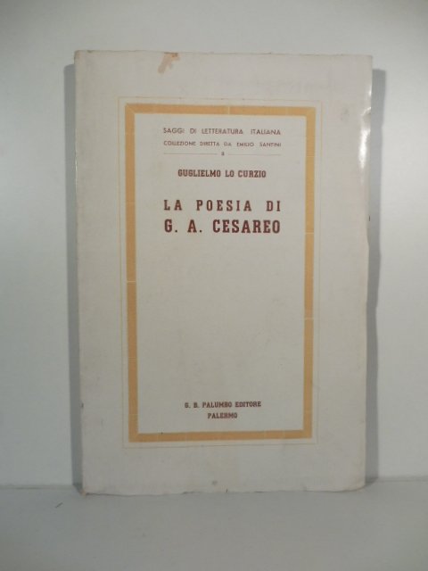 La poesia di G. A. Cesareo