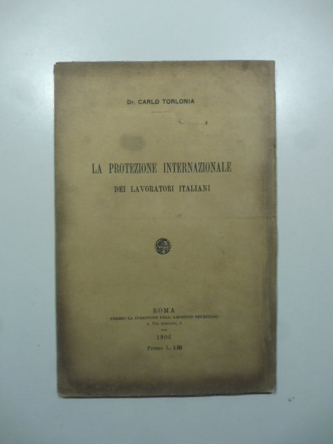 La protezione internazionale dei lavoratori italiani