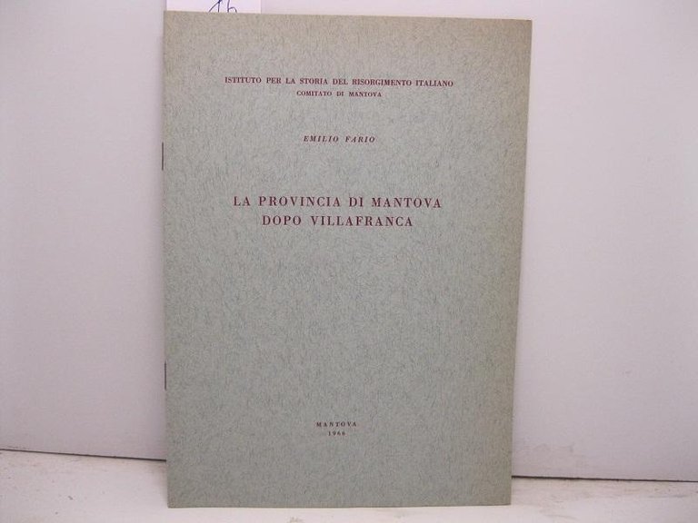 La provincia di Mantova dopo Villafranca | Immagine Gallery 2