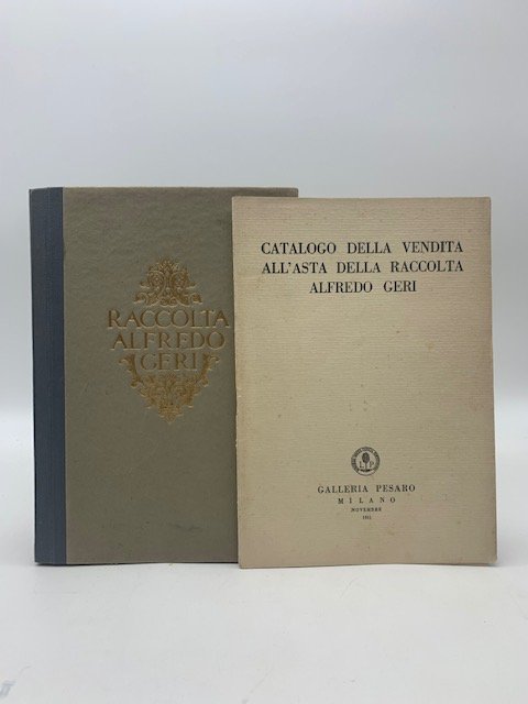 La raccolta Alfredo Geri