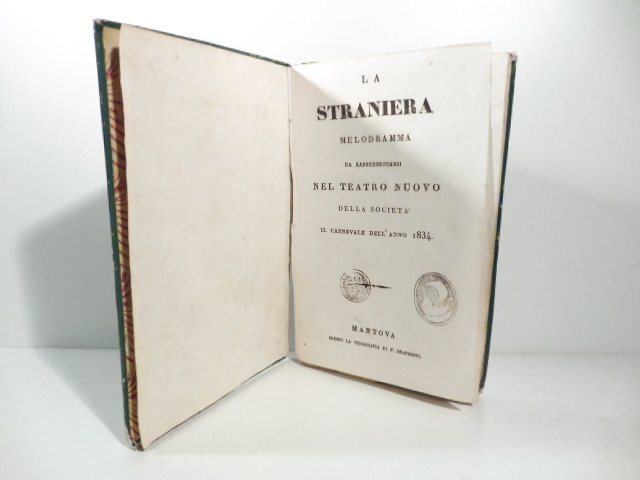 La straniera. Melodramma da rappresentarsi nel Teatro Nuovo della Societa' … | Immagine Gallery 2