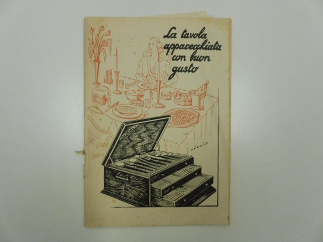 La tavola apparecchiata con buon gusto. Caudano premiata manifattura coltellerie, …