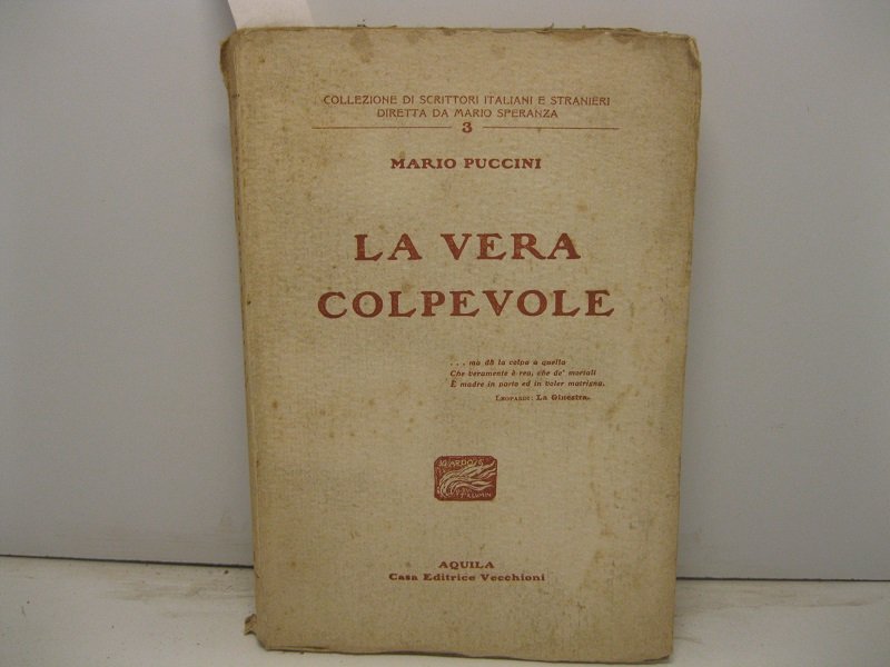 La vera colpevole