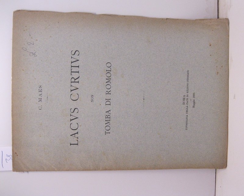 Lacus Curtius non Tomba di Romolo