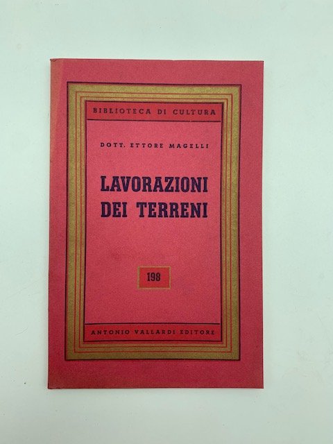 Lavorazione dei terreni