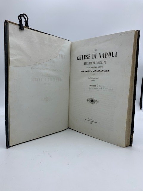 Le Chiese di Napoli descritte ed illustrate.con tavole litografiche