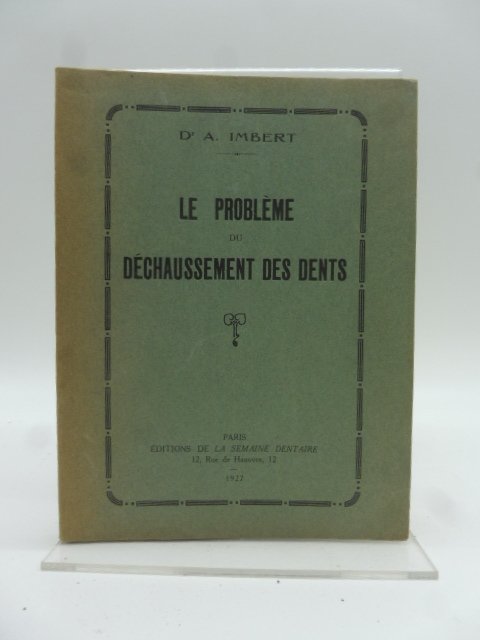 Le probleme du dechaussement des dents