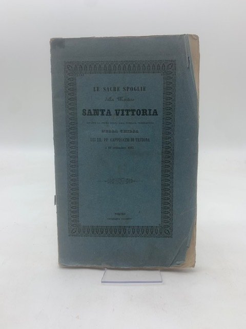 Le sacre spoglie della martire Santa Vittoria esposte la prima …