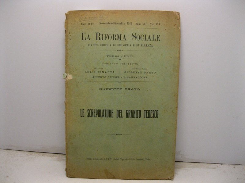 Le screpolature del granito tedesco