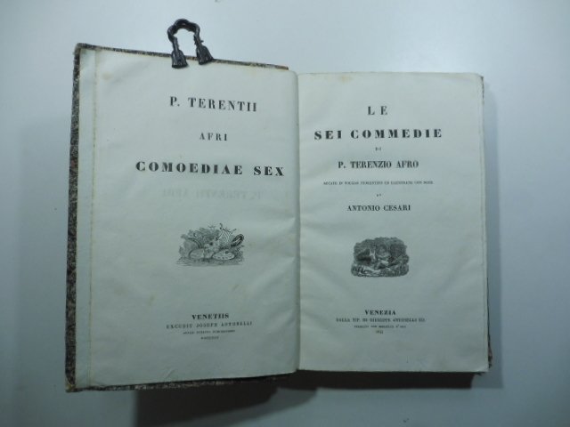 Le sei commedie di P. Terenzio Afro. recate in volgar …