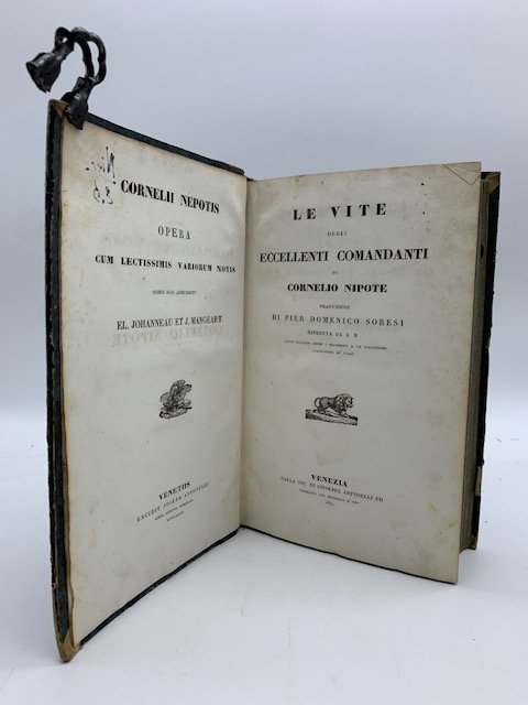 Le vite degli eccellenti comandanti di Cornelio Nepote. Traduzione di …