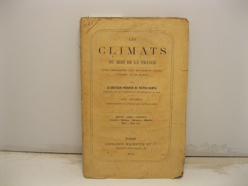 Les climats du midi de la France. Etude comparative avec …