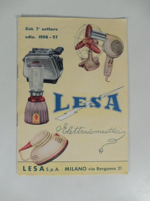 Lesa elettrodomestici. Catalogo pubblicitario