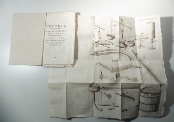 Lettera del sig. abbate Giovanni Battara di Rimino professore di …