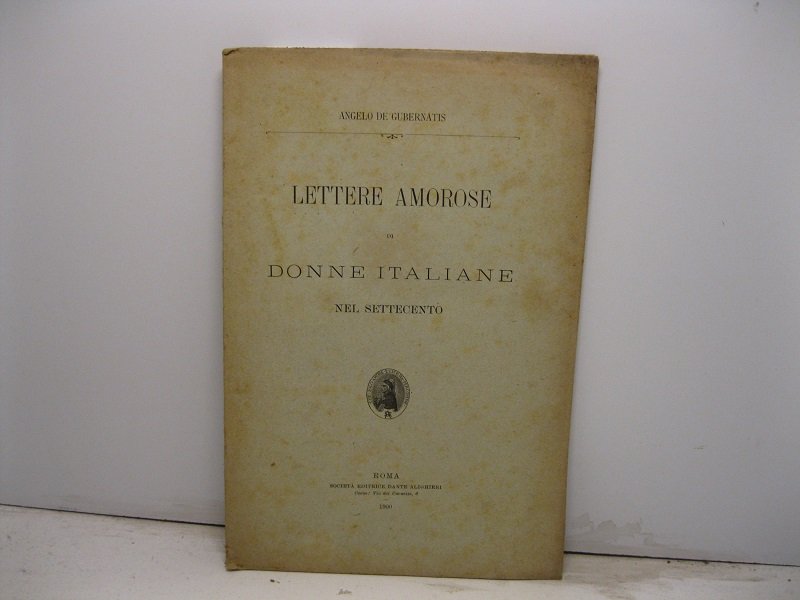 Lettere amorose di donne italiane nel Settecento