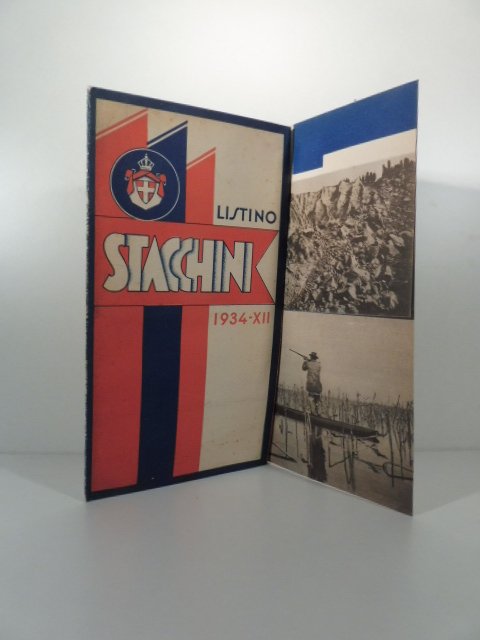 Listino Stacchini 1934