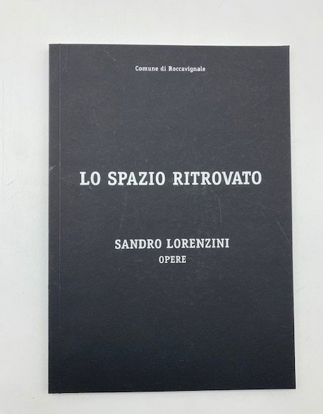 Lo spazio ritrovato - Space regained - Sandro Lorenzini opere
