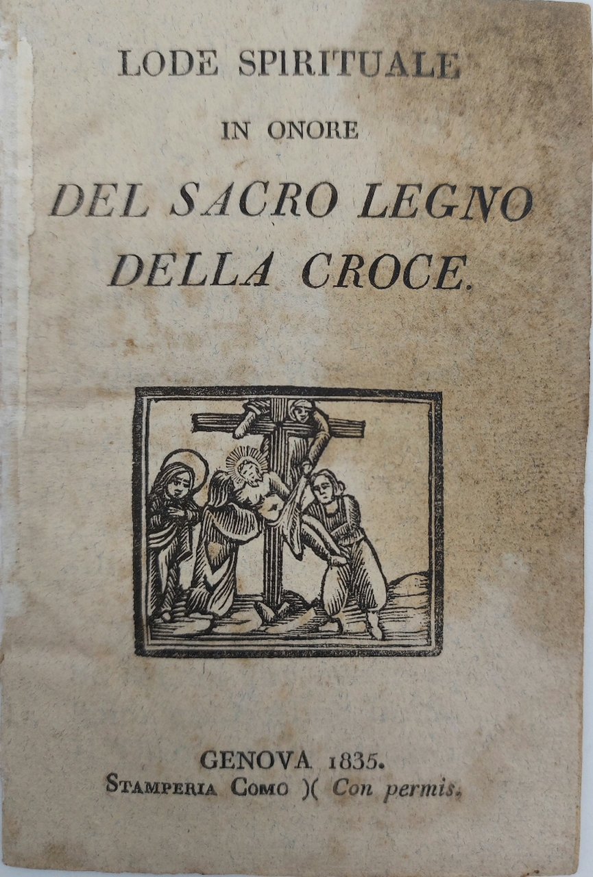 Lode spirituale in onore del sacro legno della croce