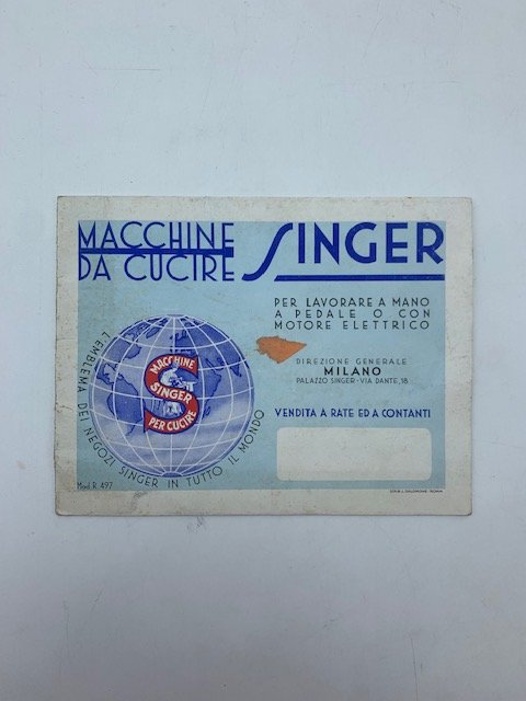 Macchine da cucire Singer per lavorare a mano a pedale …