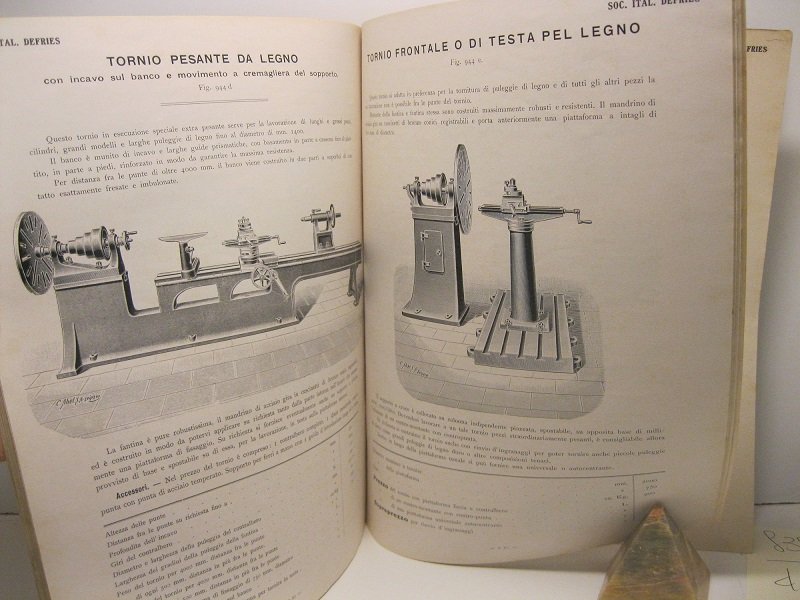 Macchine e utensili. Pubblicazione periodica della Societa' italiana Defries e …