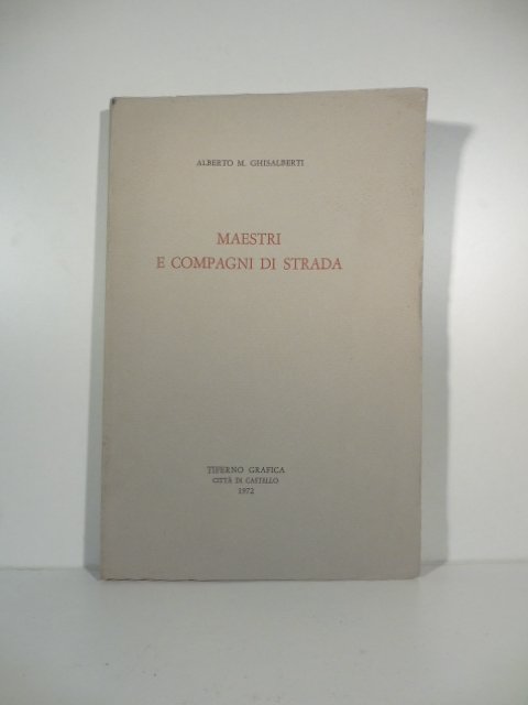 Maestri e compagni di strada