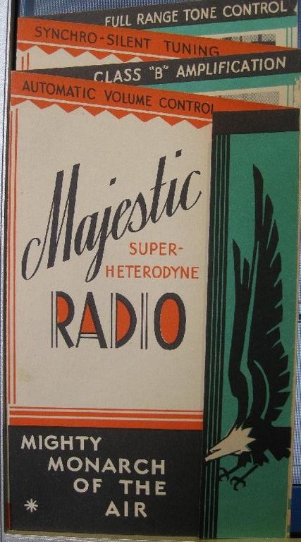 Majestic super heterodyne.