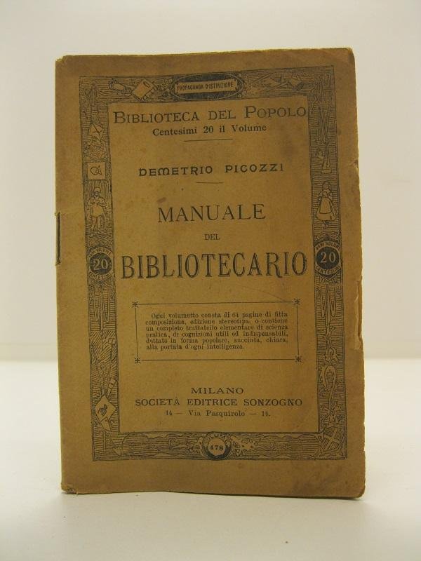 Manuale del bibliotecario