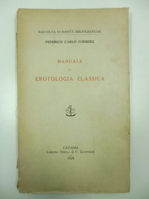 Manuale di erotologia classica